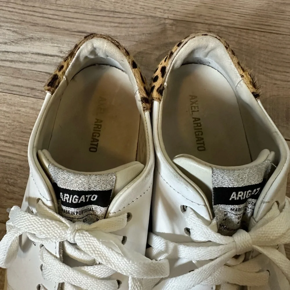 AXEL Arigato Clean 90 Triple Animal White Sneakers